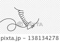 Pigeon, dove, animal, bird and avian, graphic animation. Alpha channel. Single line art. Transparent background motion design. 4K resolution 138134278