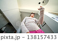 Woman Performing Dance. Intimate Home Setting Capturing Expressive Dance With Gestures And Motion 138157433