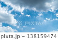 Blue sky clouds timelapse 138159474