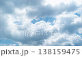 Blue sky clouds timelapse 138159475