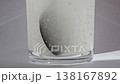 Stirring Collagen Drink With Spoon In Glass Close-up, Manual Mixing Of Dietary Supplement In Water. Nutrition, Beauty And Skincare Routine Concept. 138167892