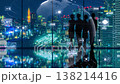 A concept symbolizing global strategy and business collaboration in the digital age. 138214416