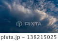 縮時攝影：夏日傍晚，夕陽西下，雲層如沙塵暴般翻滾。 138215025