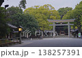 明治神宮第三鳥居景色的視頻 138257391