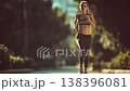 Western woman running 138396081