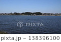 The landscape of Lake Teganuma and the opposite shore stretching out before us. 138396100