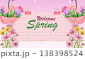Spring Sale Background with Floral Design and Fresh Seasonal Promotion Banner Spring Sale Background with Floral Design and Fresh Seasonal Promotion Banner 138398524