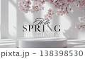 Spring Sale Background with Floral Design and Fresh Seasonal Promotion Banner Spring Sale Background with Floral Design and Fresh Seasonal Promotion Banner 138398530