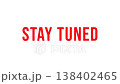 Stay Tuned Call to Action Clean Red Text Intro 138402465