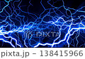 青い稲雷の動画 138415966