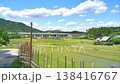 長篠・設楽原決戦場跡　再現馬防柵 138416767