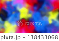 Abstract Blurred gradient background Seamless loop animation with slowly blue, red and yellow colors 138433068