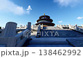time-lapse video of the temple of heaven's hall of prayer for good harvests, a landmak in bejing 138462992