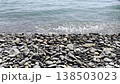 Rocks and water at the shore in a coastal area 138503023