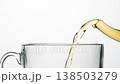 jet of tea from the kettle 138503279