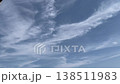A refreshing sky background featuring a blue sky and delicate cloud movements. 138511983