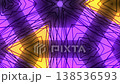 A Purple And Yellow Pattern With A Black And White Background 138536593