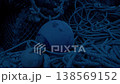 Ropes And Buoys Fishing Nets In The Dark 138569152