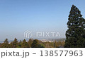 晴れた日に高台から見える朝の奈良の風景 138577963