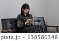Woman using a smartphone 138580348