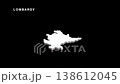 Lombardy region italy map glitching on black background 138612045