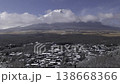A time-lapse video (fixed focus) of the snow-covered town and Mt. Fuji as seen from a hilltop in Yamanakako Village. 138668366