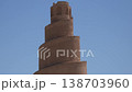 Malwiya is the minaret of the Great Mosque of Samarra, built in the Iraqi city of Samarra in the 9th century. 138703960