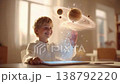 Children learning about space on tablets: A vision of future education using AR technology and holograms. 138792220