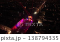 Farbenfrohe Lasershow zum Jahreswechsel 2026 im Zentrum von Muenchen. Beeindruckende Licht-Performance am Siegestor sorgt fuer festliche Stimmung in der bayerischen Landeshauptstadt. 138794335