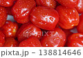 Highresolution Macro Image Of Organic Cherry Tomatoes Sparkling With Moisture And Vivid Red Skin 138814646