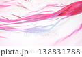 Super Slow Motion of Waving Color Cloth. Filmed on High Speed Cinema Camera, 1000 fps 138831788