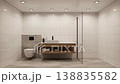 Bathroom renovation timelapse from demolition to modern tiled shower and vanity 138835582