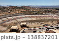 Aerial Orbit of a Busy Residential Housing Construction Site with Building Development Activity. 138837201