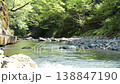 山谷和山間溪流 138847190