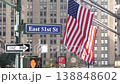New York City Park Avenue, street sign in Manhattan Midtown, USA. Urban road sign near Grand Central 138848602