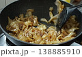 Thai Style Rad Na Stir Fried Wide Rice Noodles with Gravy and Vegetables 138885910