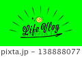 Stylish handwritten-style Life Vlog title video Lifestyle 138888077