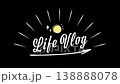 Stylish handwritten-style Life Vlog title video Lifestyle 138888078