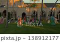 Christmas nativity scene near church in West Palm Beach Florida 138912177