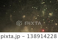 Colorful fireworks flash and illuminate the night sky with colorful lights during the holiday celebrations 138914228