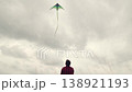 Happy Boy Launching Kite, Childhood Moments to Remember, Nature as Playground, Outdoor Imagination, Family Outing Scene, Smiling Under the Sky, Dream Big Little One, Cherishing Childhood Together 138921193