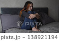 girl stress, women experiences, girl Searching for peace, emotional pause, quiet grief, hurting calmly, light pain, resting in sadness, personal recovery, mind maze, tears inside, retreat from world 138921194