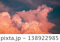 Timelapse Sunset Sunrise Background. Unusual Sky fashion Cumulus Clouds Float In Cloudy Sunny Cl... 138922985