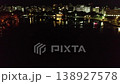 Drone aerial photography of the night view from Ohori Park in Fukuoka City, Fukuoka Prefecture. 138927578