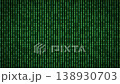 矩陣風格綠色數字背景視頻 138930703