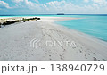 Footsteps On Sand Of The Maldives Coast  138940729