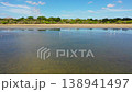 Lake with wild birds and animals in Kumana National Park, Sri Lanka. 138941497