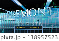 Airlane landing at Fremont, USA. Arrival in the city with reflection of airport and aircraft 138957523