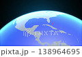 Location and red map of Bahamas on the earth 138964695