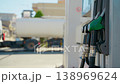 Fuel crisis at Gas Station 138969624